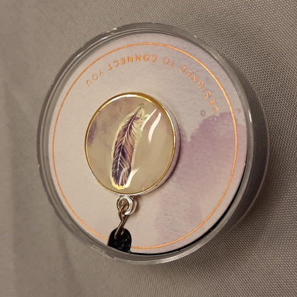 NWT, Alex and Ani Art Infusion Feather Charm - Picture 3 of 10